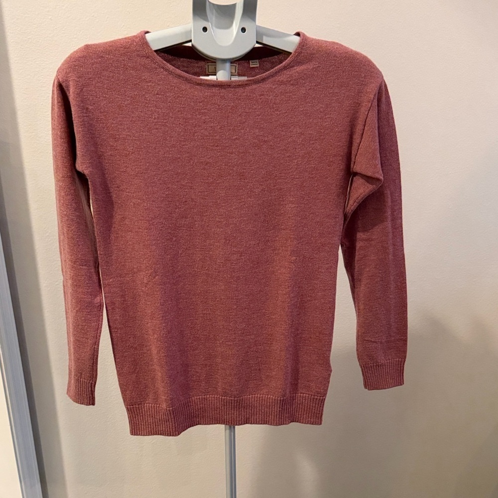 Fat Face Dusty Pink Knit Top
